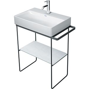 Duravit DuraSquare metal console 0031134600 66.5x38.1cm, floor-standing, black matt