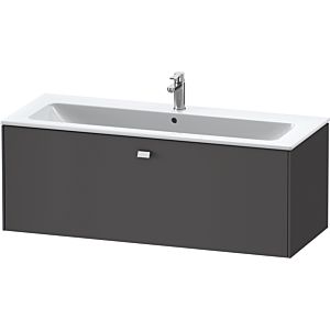 Duravit Brioso Duravit Brioso BR400401049 1220x479mm, Graphite Matt , 2000 pull-out, handle chrome