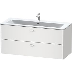 Duravit Brioso vanity unit BR410401818 1220x553 mm, white matt, 2 drawers