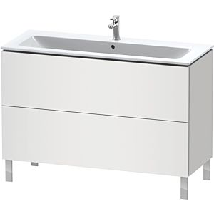 Duravit L-Cube vanity unit LC662801818 122 x 48, match2 cm, matt white, 2 2000