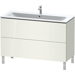 L-Cube Duravit vasque LC662802222 122 x 48, 2000 cm, match2 brillant, 2 blanc