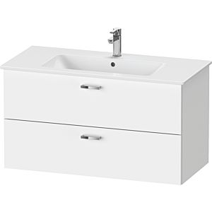 Duravit XBase Waschtisch-Unterschrank XB612201818 100x55,2x47,5cm, weiß matt, 2 Schubkästen