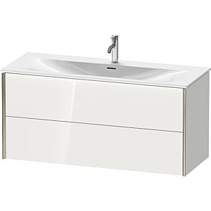Duravit XViu vanity unit XV41360B235 121 x 55.7 x 48 cm, terra oak, 2 drawers, matt black