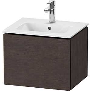 Duravit L-Cube Waschtisch-Unterschrank LC611807272 52x39,1x40cm, 1 Auszug, wandhängend, eiche dunkel gebürstet
