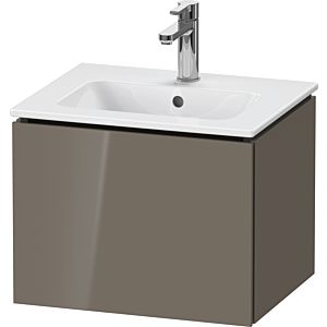 Duravit L-Cube Waschtisch-Unterschrank LC611808989 52x39,1x40cm, 1 Auszug, wandhängend, flannel grey hochglanz