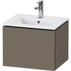 Duravit L-Cube Waschtisch-Unterschrank LC611809090 52x39,1x40cm, 1 Auszug, wandhängend, flannel grey seidenmatt