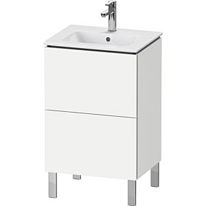 Duravit L-Cube Waschtisch-Unterschrank LC667101818 52x42,1x70,4cm, 2 Auszüge, stehend, weiß matt