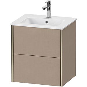 Duravit XViu vanity unit XV43150B175 51x42x56cm, 2 drawers, wall-hung, matt champagne, linen