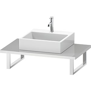 Duravit DuraStyle Konsole DS106C04343 für Aufsatzbecken, 1 Ausschnitt, Stärke 3 cm, basalt matt