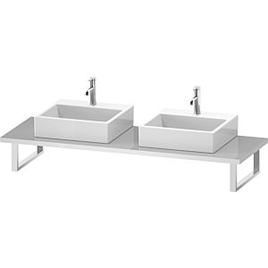 Duravit DuraStyle DS107C02222 pour Vasques  à poser , 2 découpes, épaisseur 3 cm, blanc haute brillance