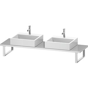 Duravit L-Cube console LC105C02222 épaisseur 3 cm, blanc haute brillance, pour Vasques  à poser , variable