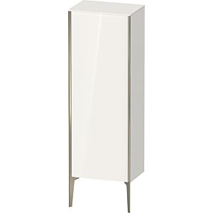 Duravit XViu Halbhochschrank XV1326LB135 50x36x133cm, champagner matt, Tür links, Eiche terra