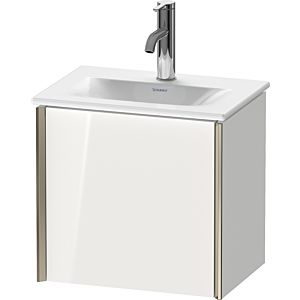 Duravit XViu vanity unit XV4030RB135 43x31x39.7cm, 2000 door, matt champagne, door on the right, terra oak