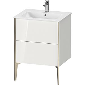 Duravit XViu vanity unit XV44810B135 61 x 59.4 x 48 cm, terra oak, 2 pull-outs, standing, matt champagne