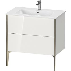 Duravit XViu vanity unit XV44820B235 81 x 59.4 x 48 cm, terra oak, 2 pull-outs, standing, matt black