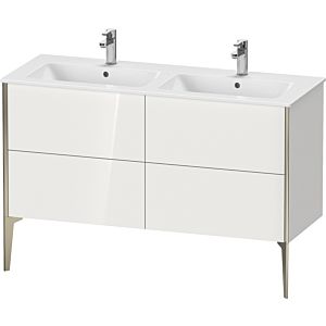 Duravit XViu vanity unit XV44850B135 128x48x59.4cm, 4 pull-outs, standing, matt champagne, terra oak