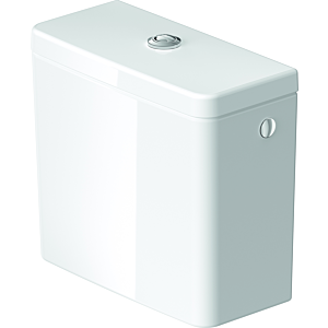 Duravit D-Code cistern 0944003205 39.5x18cm, 6/3 l, white satin finish, connection right or left
