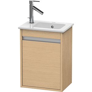 Duravit Ketho vanity unit KT6417R3030 40x28.5x55cm, wall-hung, door on the right, Eiche natur