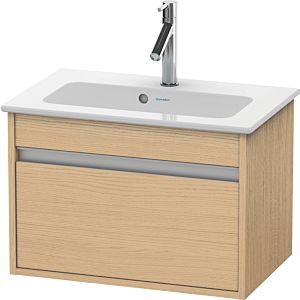 Duravit Ketho meuble sous-vasque KT642203030 60 x 38,5 cm, Eiche natur , 2000 coulissant, suspendu