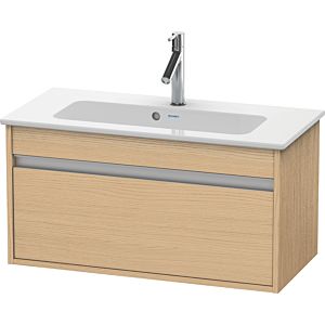 Duravit Ketho meuble sous-vasque KT642303030 80 x 38,5 cm, Eiche natur , 2000 coulissant, suspendu
