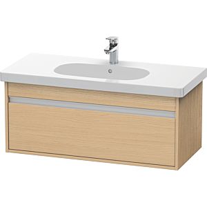 Duravit Ketho meuble sous-vasque KT666803030 100 x 45,5 cm, Eiche natur , 2000 coulissant, suspendu