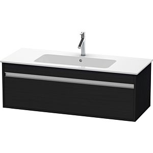 Duravit Ketho Waschtisch-Unterschrank KT642101616 120 x 47,5 cm, Eiche schwarz, 1 Auszug, wandhängend