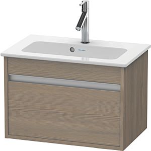 Duravit Ketho vanity unit KT642203535 60 x 38.5 cm, terra oak, 2000 pull-out, wall-hung