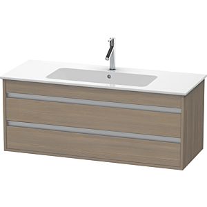 Duravit Ketho vanity unit KT643103535 120 x 47.5 cm, terra oak, 2 drawers, wall-hung