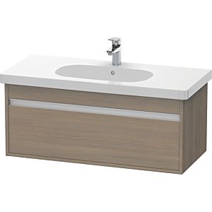Duravit Ketho Waschtisch-Unterschrank KT666803535 100 x 45,5 cm, Eiche terra, 1 Auszug, wandhängend
