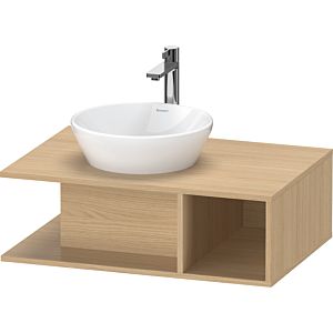 D-Neo Duravit vasque DE492803030 80 x 55 cm, chêne naturel, 2000 , compartiment 2000 , plaque console match2
