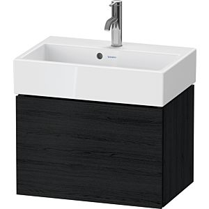 Duravit L-Cube meuble sous-vasque LC611901616 58,4x39,1x39,4cm, 1 tiroir, mural, chêne noir