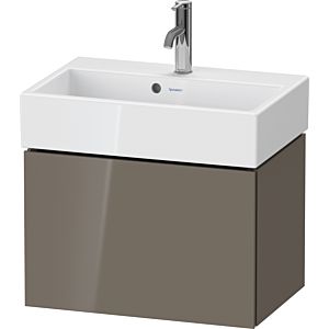Duravit L-Cube Waschtisch-Unterschrank LC611908989 58,4x39,1x39,4cm, 1 Auszug, wandhängend, flannel grey hochglanz