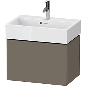 Duravit L-Cube Waschtisch-Unterschrank LC611909090 58,4x39,1x39,4cm, 1 Auszug, wandhängend, flannel grey seidenmatt