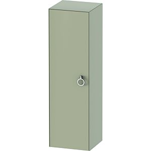 White Tulip Duravit élevé armoire WT1333L6060 40 x 36 cm, Taupe Seidenmatt , 2000 porte sur la gauche avec la poignée, 3 étagères en verre