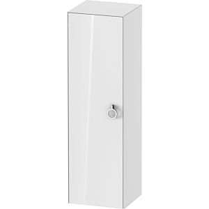 White Tulip Duravit élevé armoire WT1333L8585 40 x 36 cm, Blanc Brillant , 2000 porte sur la gauche avec la poignée, 3 étagères en verre