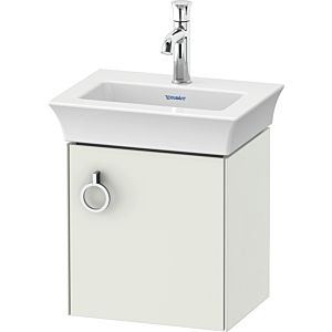 Duravit White Tulip sous lavabo WT4250R3636 38,4 x 29,8 cm, Weiß Seidenmatt , montage mural, 2000 porte avec poignée, droite