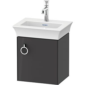 Duravit White Tulip WT4250RH1H1 38.4 x 29.8 cm, Graphit high gloss, wall-mounted, 2000 door with handle, right