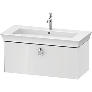 Duravit White Tulip vanity unit WT425208585 98.4 x 45.8 cm, White High Gloss , wall- 2000 , match3 pull-out with handle