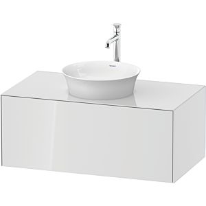 Duravit White Tulip WT497608585 100 x 55 cm, Blanc Brillant , 2000 , coulissant 2000 , plaque console match3