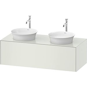 Duravit White Tulip meuble sous-vasque WT4978B3636 130 x 55 cm, Weiß Seidenmatt , 2000 , match3, 2000 , vasque des deux côtés