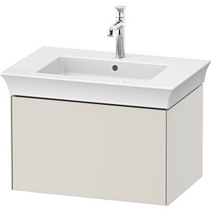 Duravit White Tulip Waschtisch-Unterschrank WT424103939 68,4 x 45,8 cm, Nordic Weiß Seidenmatt, wandhängend, 1 Auszug