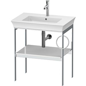Duravit White Tulip -lavabo WT4543R8585 68,4 x 45 cm, Blanc Brillant , à poser, métal, 2000 porte-serviettes droite