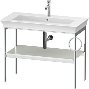 Duravit White Tulip -lavabo WT4544R3636 98,4 x 45 cm, Weiß Seidenmatt , à poser, métal, 2000 porte-serviettes droite