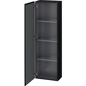 Duravit L-Cube Halbhochschrank LC1168L1616 40x24,3x132cm, Tür links, Eiche schwarz
