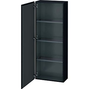 Duravit L-Cube Halbhochschrank LC1169L1616 50x24,3x132cm, Tür links, Eiche schwarz