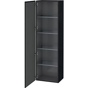 Duravit L-Cube LC1181L1616 50x36,3x176cm, porte à gauche, Eiche schwarz