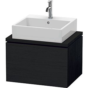 Duravit L-Cube vanity unit LC580001616 62 x 47.7 cm, Eiche schwarz , for console, 2000 pull-out