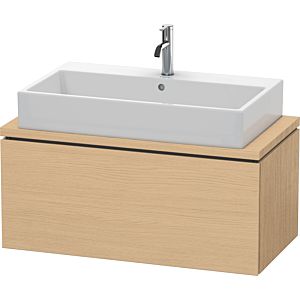 Duravit L-Cube meuble sous-vasque LC580303030 92 x 47,7 cm, Eiche natur , pour console, 2000 coulissant