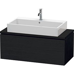 Duravit L-Cube meuble sous-vasque LC580401616 102 x 47,7 cm, Eiche schwarz , pour console, 2000 coulissant
