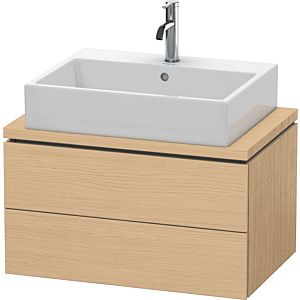 Duravit L-Cube vanity unit LC580603030 72 x 47.7 cm, Eiche natur , for console, 2 drawers